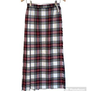Vintage Richard Malcolm Wool Tartan Skirt